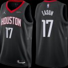 men's & youth Houston Rockets 17 Tari Eason Jersey Black Statement Edition Swingman Basketball