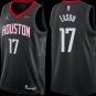 men's & youth Houston Rockets 17 Tari Eason Jersey Black Statement Edition Swingman Basketball