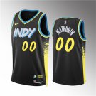 men's & youth Indiana Pacers 00 Bennedict Mathurin Jersey Black 2023-24 City Swingman Basketball