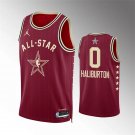 men's & youth Indiana Pacers 0 Tyrese Haliburton Jersey Red 2024 All-Star Game Swingman Basketball