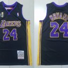 men's & youth Los Angeles Lakers 24 Kobe Bryant Jersey Black Chamipons M&N Classics Basketball