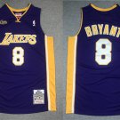 men's & youth Los Angeles Lakers 8 Kobe Bryant Jersey Purple NBA Finals M&N Classics Basketball