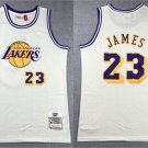 men's & youth Los Angeles Lakers 23 Lebron James Jersey Cream Big team logo M&N Classics Basketball