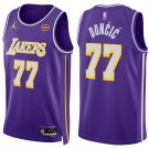 men's & youth Los Angeles Lakers 77 Luka Dončić Jersey 25-26 Purple Statement Swingman Basketball