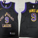 men's & youth Los Angeles Lakers 9 Bronny James Jr. Jersey 2025-26 Black City Swingman Basketball