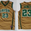 men's & youth St. Vincent-St. Mary High School 23 Lebron James Jersey Irish Brown Basketball