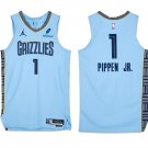 men's & youth Memphis Grizzlies 1 Scotty Pippen Jr. Jersey Blue Statement Swingman Basketball