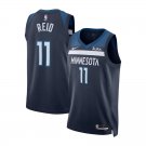 men's & youth Minnesota Timberwolves 11 Naz Reid Jersey Icon Edition Navy Swingman Basketball
