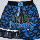 men's Minnesota " Timberwolves " Black M&N Blue 2025 Classic Pocket Swingman Basketball Shorts