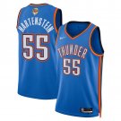 men's & youth Oklahoma City Thunder 55 Isaiah Hartenstein Jersey Blue 2025 Finals Icon Basketball