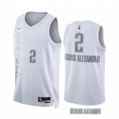 men's & youth Oklahoma City Thunder 2 Shai Gilgeous-Alexander Jersey City White 2021-22 Basketball