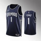 men's & youth Orlando Magic 1 Jonathan Isaac Jersey 2023-24 Navy City Edition Swingman Basketball