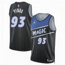 men's & youth Orlando Magic 93 Noah Penda Jersey 2025-26 Black Statement Swingman Basketball