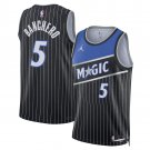 men's & youth Orlando Magic 5 Paolo Banchero Jersey 2025-26 Black Statement Swingman Basketball