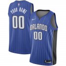 men's & youth Orlando Magic 00 Custom name number Jersey Royal Icon Edition Swingman Basketball