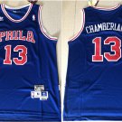 men's & youth Philadelphia 76ers 13 Wilt Chamberlain Jersey Blue Retro Classics Throwback Basketball