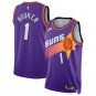 men's & youth Phoenix Suns 1 Devin Booker Jersey 2022-23 Purple Classic Swingman Basketball Game
