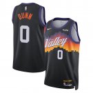 men's & youth Phoenix Suns 0 Ryan Dunn Jersey Black 2025-26 City Edition Swingman Basketball