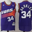 men's & youth Phoenix Suns 34 Charles Barkley Jersey Purple Retro Classics Throwback Basketball