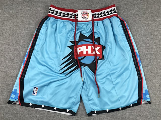 men's Phoenix Suns " PHX " Teal 2023 City Edition Classics Zipper Pocket Swingman Basketball Shorts