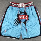 men's Phoenix Suns " PHX " Teal 2023 City Edition Classics Zipper Pocket Swingman Basketball Shorts