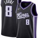 men's & youth Sacramento Kings 8 Zach LaVine Jersey Icon Edition Black Swingman Basketball Game