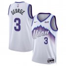 men's & youth Utah Jazz 3 Keyonte George Jersey White Association Edition Swingman Basketball Game