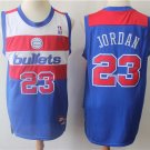 men's & youth Washington Wizards 23 Michael Jordan Jersey Blue Bullets Classics Throwback Basketball