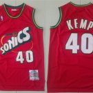 men's & youth Seattle SuperSonics 40 Shawn Kemp Jersey Red M&N Classics Throwback Basketball