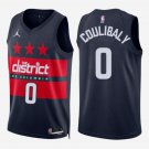men's & youth Washington Wizards 0 Bilal Coulibaly Jersey Navy 2024/25 Statement Edition Basketball