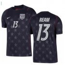 men's & kids USA National Soccer Team Uniform 13 Tim Ream Jersey Away Stadium 2026 Navy Activewear