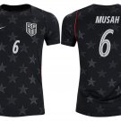 men's & kids USA National Soccer Team Uniform 6 Musah Jersey Away Stadium 2026 Navy Activewear