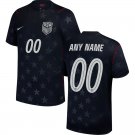 men's & kids USA National Soccer Uniform 00 Custom name number Jersey Away 2026 Navy Activewear