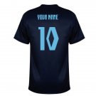 adult unisex Uruguay National Soccer Uniform Custom name number Jersey Away 2026 Navy Activewear