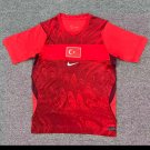 adult unisex Turkey National Soccer Team Uniform Blank Jersey Home Stadium 2026 Red Activewear