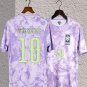 men's & kids South Korea National Team Soccer Uniform 10 JAESEUNG Jersey Away 2026 Purple Activewear