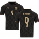 men's & kids Portugal x Eusébio Pantera Negra 9 Gonçalo Ramos Jersey Special 2026 Black Soccer