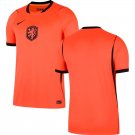 men's & kids Netherlands National Soccer Uniform Blank Jersey Home Stadium 2026 Orange Activewear
