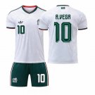 men's & kids Mexico Soccer Uniform suit 10 Alexis Vega Jersey set Away 2026 White Activewear kit
