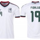 men's & kids Mexico National Soccer Uniform 19 Fidalgo Jersey Away Stadium 2026 White Activewear