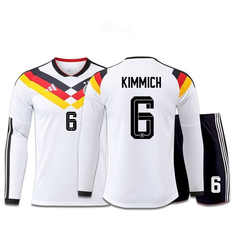 men's & kids Germany Soccer Uniform suit 6 Joshua Kimmich Jersey set 2026 Home Long-Sleeve kit