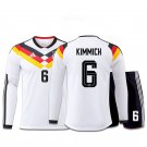 men's & kids Germany Soccer Uniform suit 6 Joshua Kimmich Jersey set 2026 Home Long-Sleeve kit