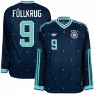 adult unisex Germany National Soccer Uniform 9 Niclas Füllkrug Jersey Away 2026 Navy Long-Sleeve