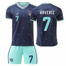 men's & kids Germany National Soccer Uniform Suit 7 Kai Havertz Jersey Set 2026 Away Activewear kit