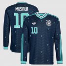 adult unisex Germany National Soccer Uniform 10 Jamal Musiala Jersey Away 2026 Navy Long-Sleeve