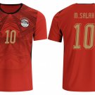 adult unisex Egypt National Team Soccer Uniform 10 M.Salah Jersey Home Stadium 2026 Red Activewear