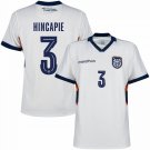 men's & kids Ecuador National Soccer Uniform 3 Hincapie Jersey Third Stadium 2026 White Activewear