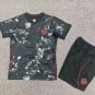 men's & kids Canada National Team Soccer Uniform suit Blank Jersey set Away 2026 Black Activewear