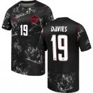 men's & kids Canada National Soccer Uniform 19 Alphonso Davies Jersey Away 2026 Black Activewear