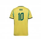 men's & kids Brazil National Soccer Team Uniform 10 KAKA Jersey Home Stadium 2026 Gold Activewear